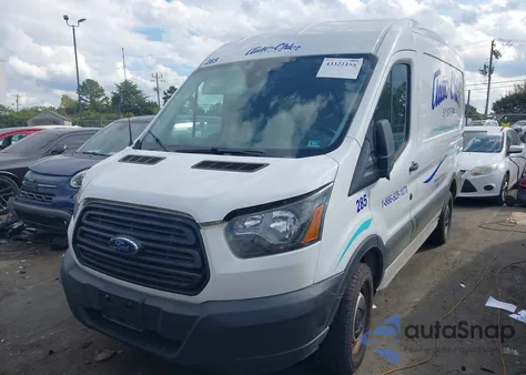 2019 Ford Transit-250 из США, поврежденный, VIN 1FTYR1CG2KKA84935